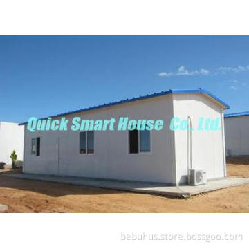 Comfortable Steel Prefab House , Temporary Portable Housing